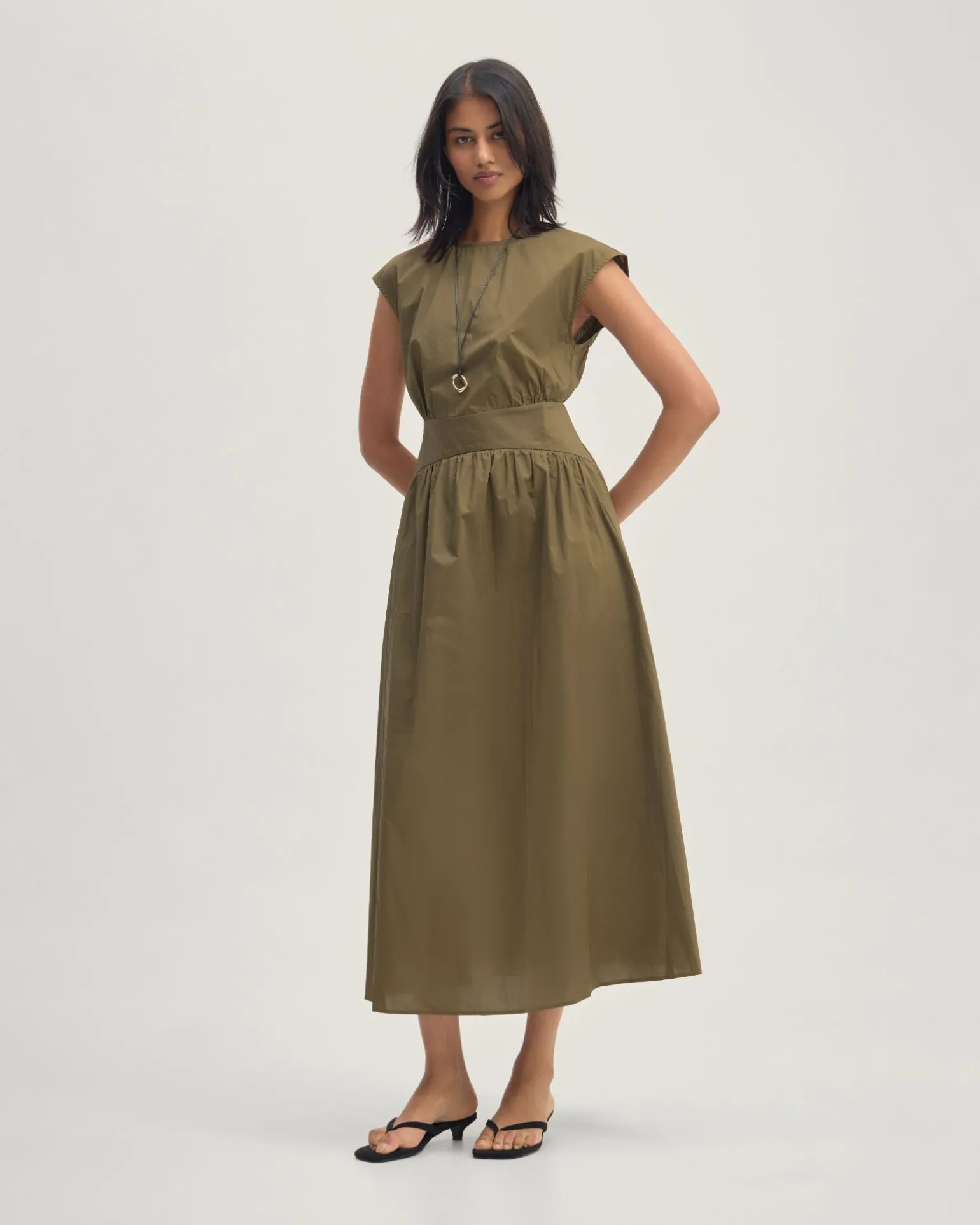 Tropea Poplin Dress