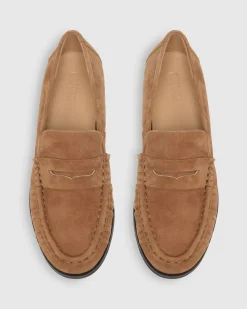 Valentina Suede Loafer