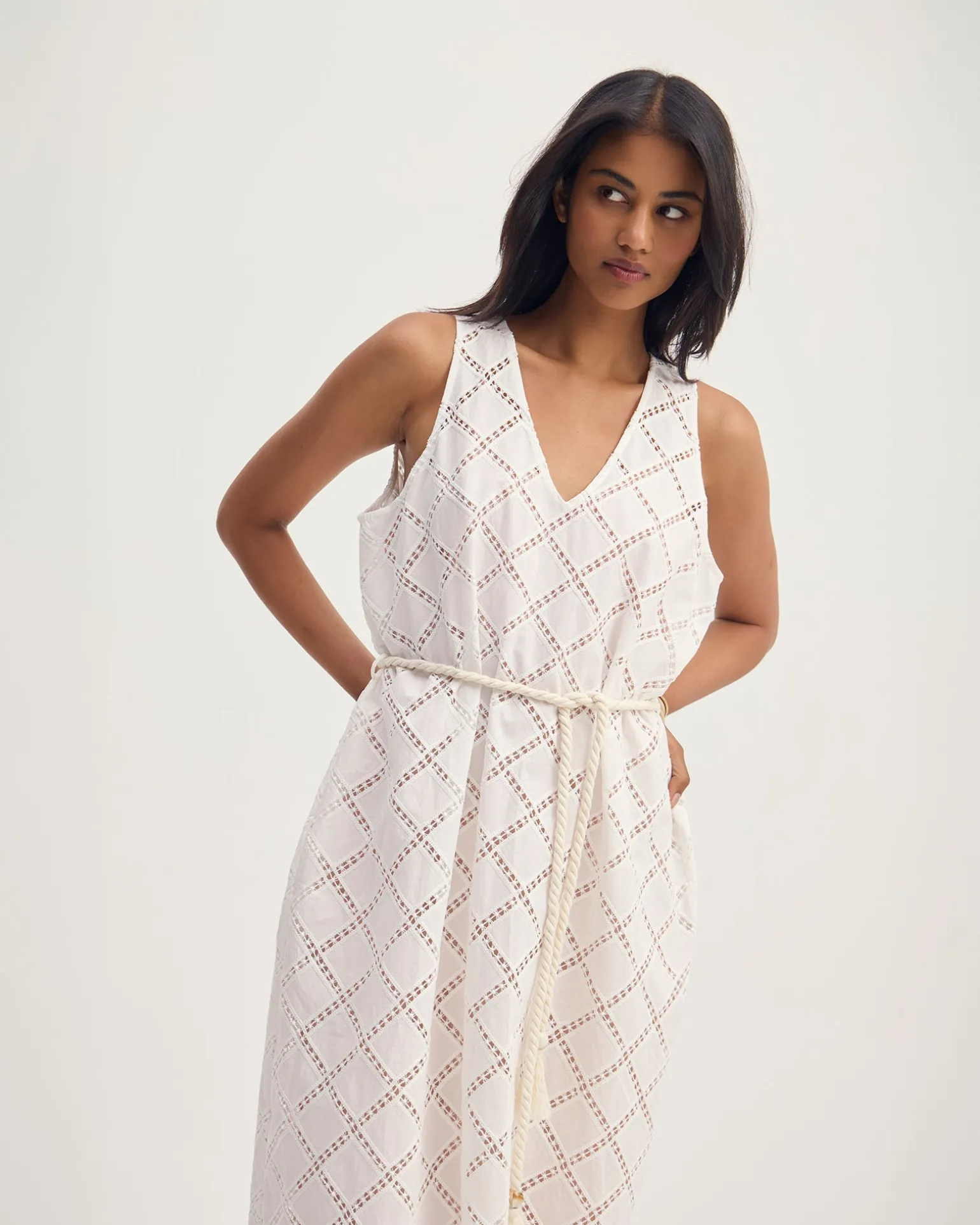 Veronique Cotton Dress