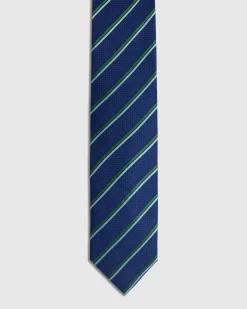 Walker Stripe 7Cm Silk Tie