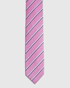 Walker Stripe 7Cm Silk Tie