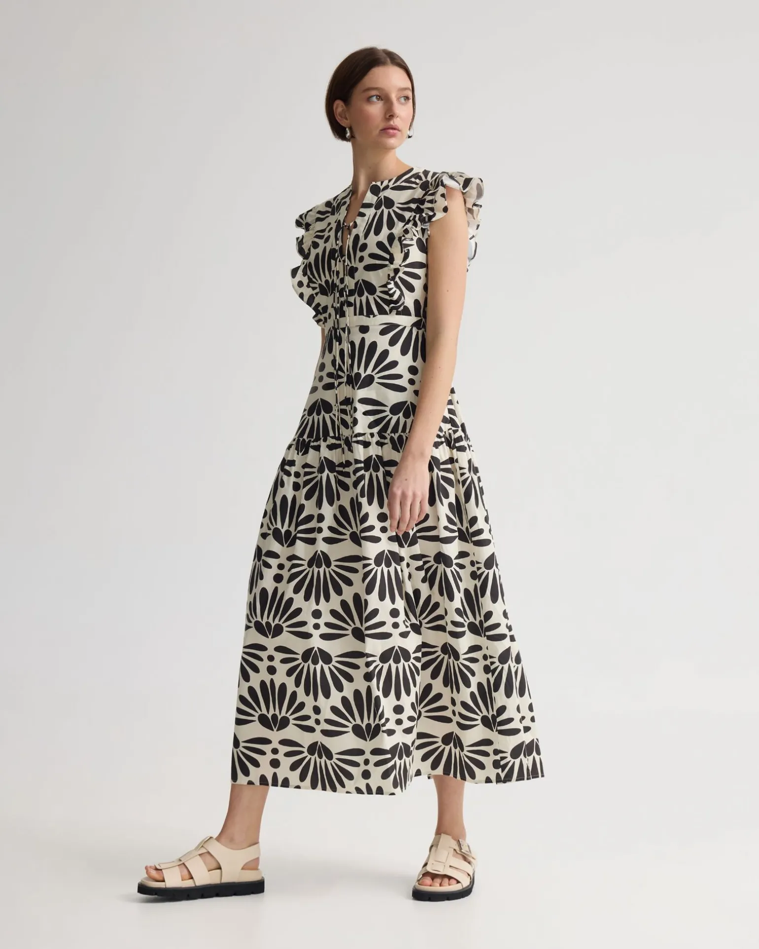 Willa Geo Print Dress