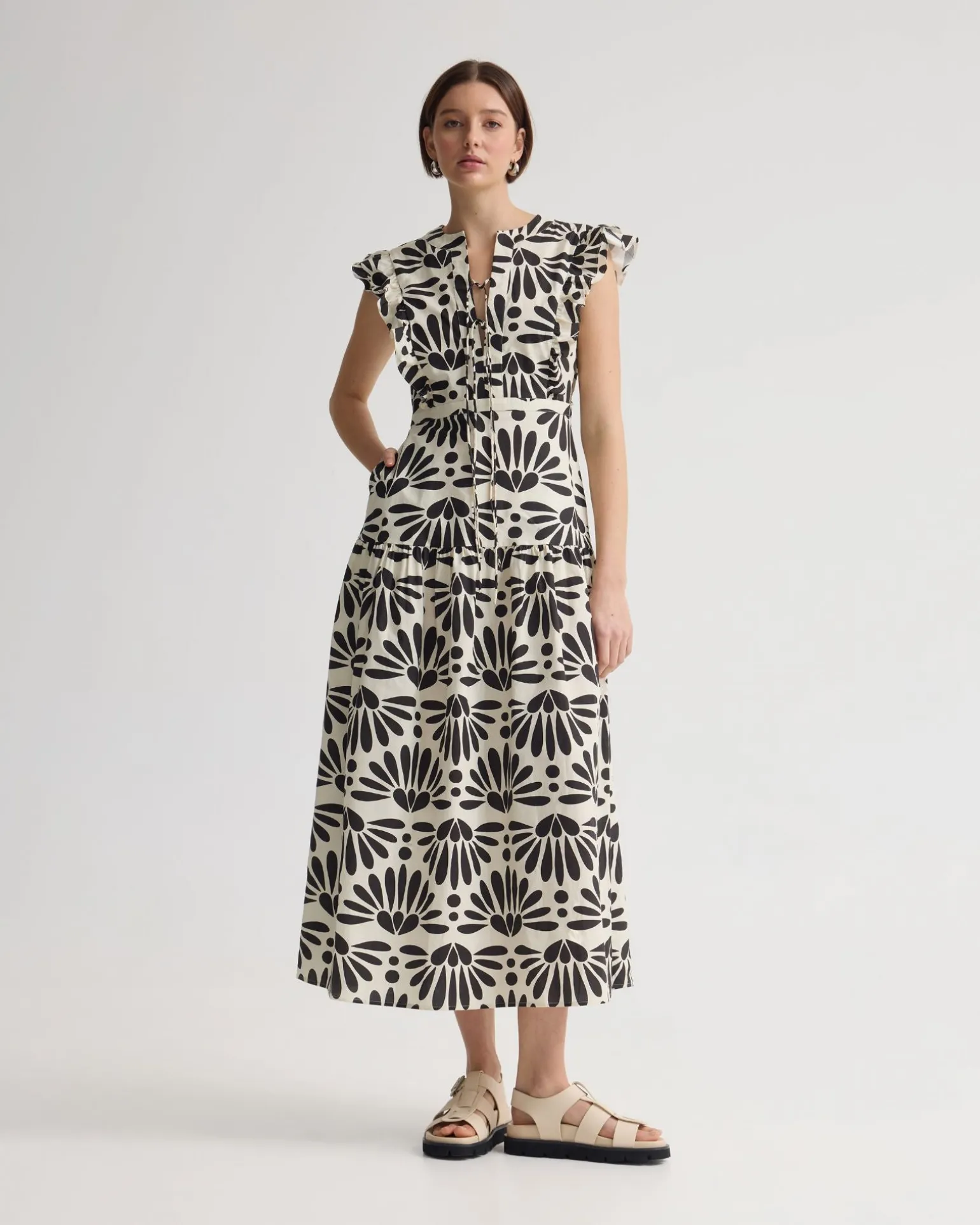 Willa Geo Print Dress