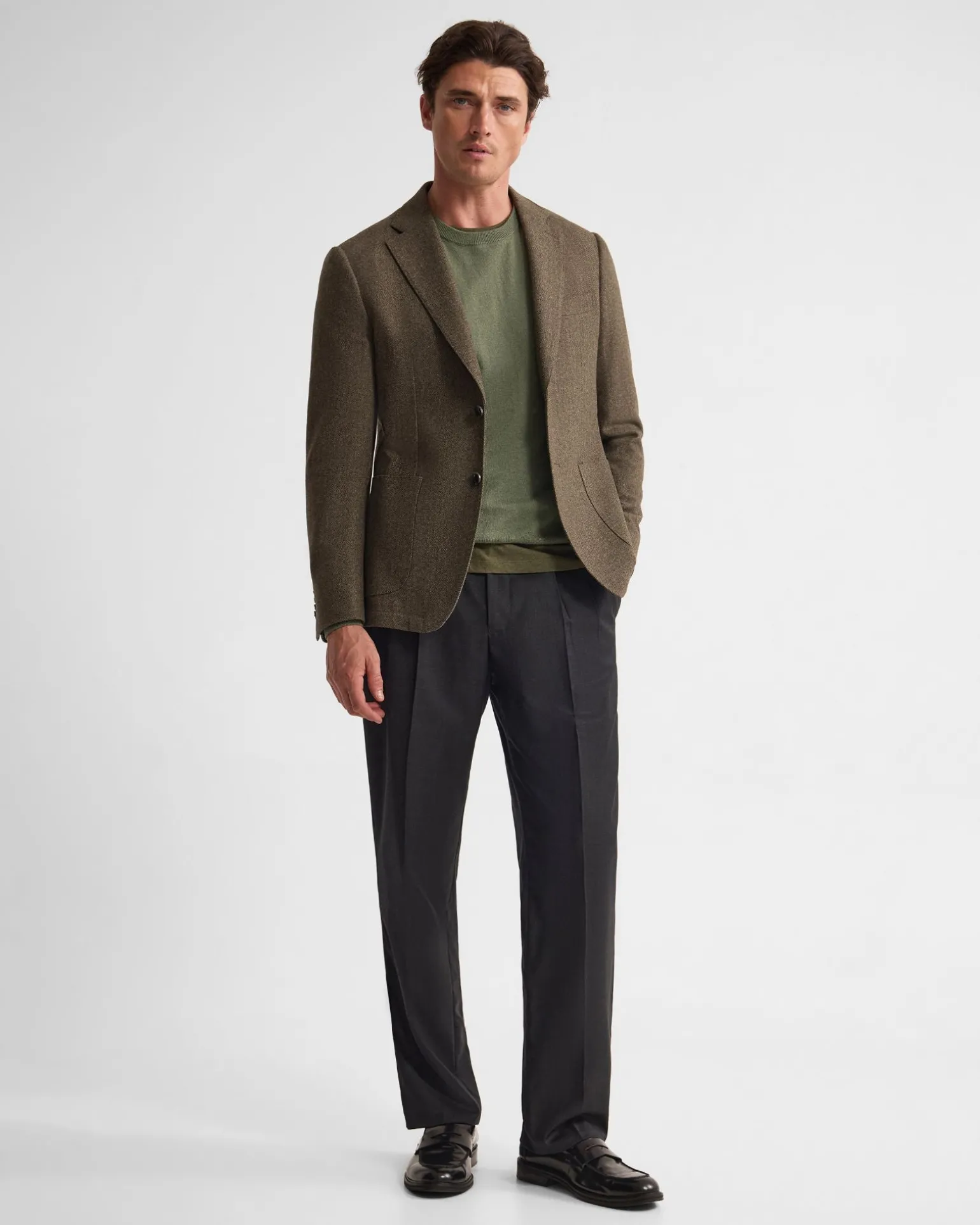 Wordsworth Luxury Herringbone Blazer