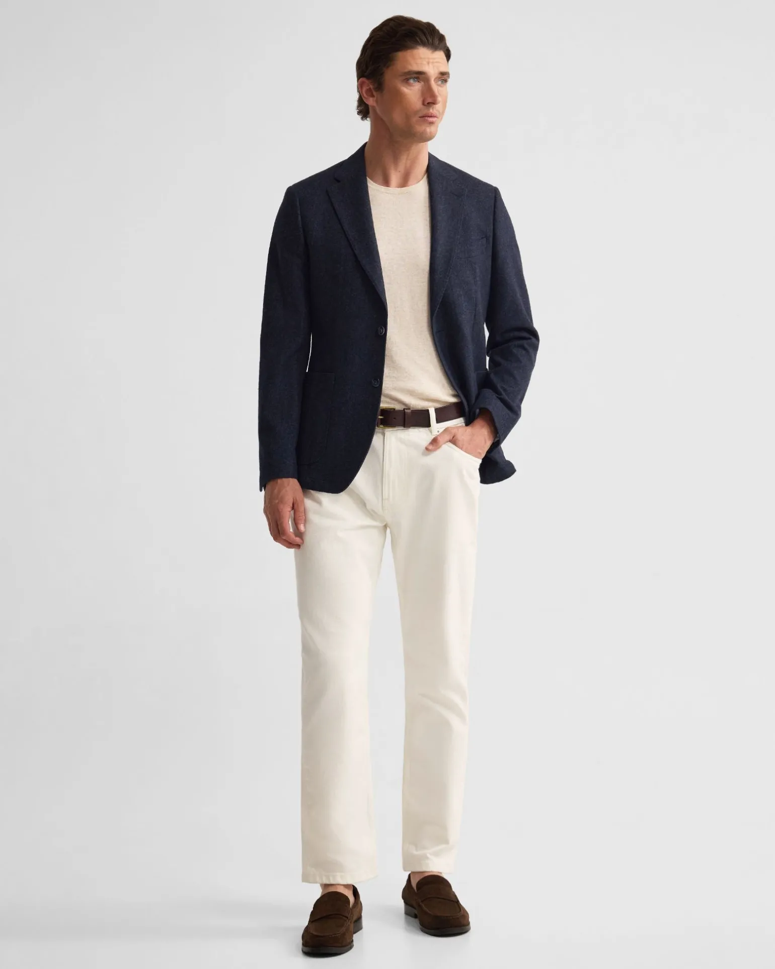 Wordsworth Luxury Herringbone Blazer