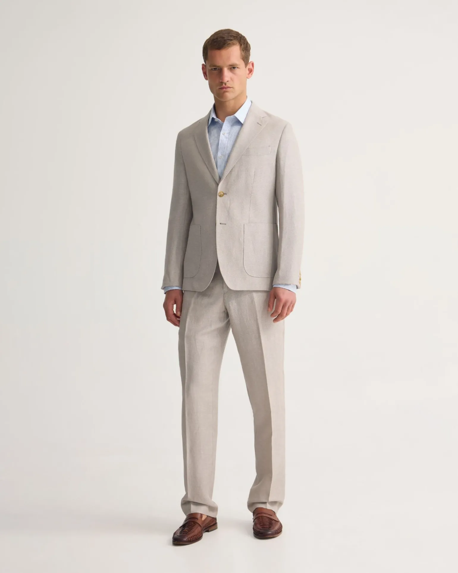 Wordsworth Wl/Lin Suit Trouser