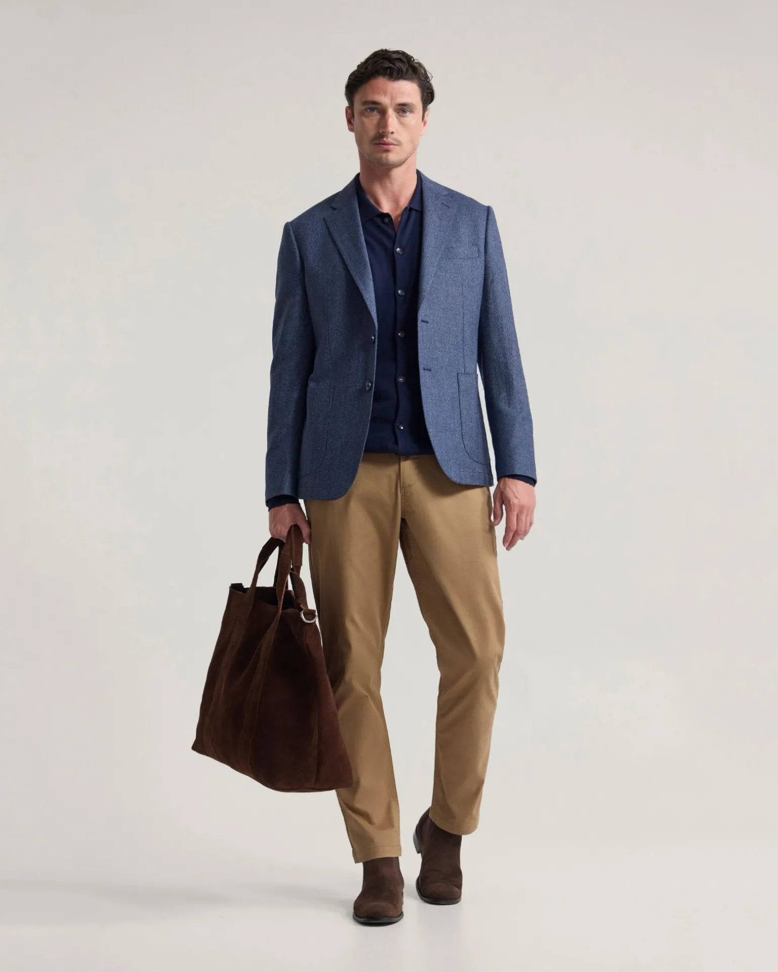 Wordsworth Wool Hrringbone Blazer