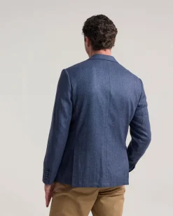 Wordsworth Wool Hrringbone Blazer