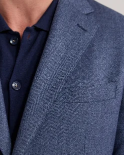 Wordsworth Wool Hrringbone Blazer