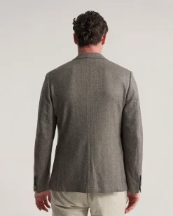 Wordsworth Wool Hrringbone Blazer