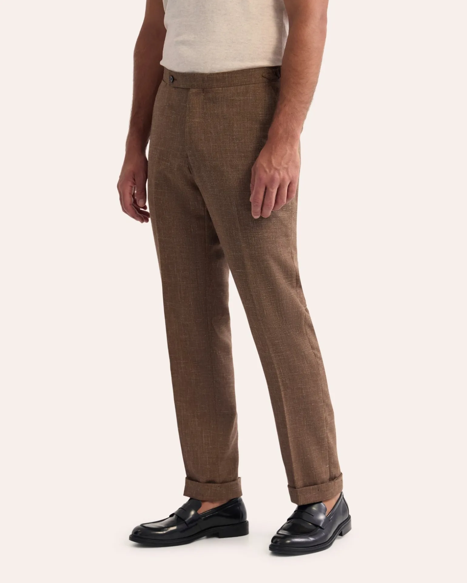 Wordsworth Wool/Lnn/Silk Trousers