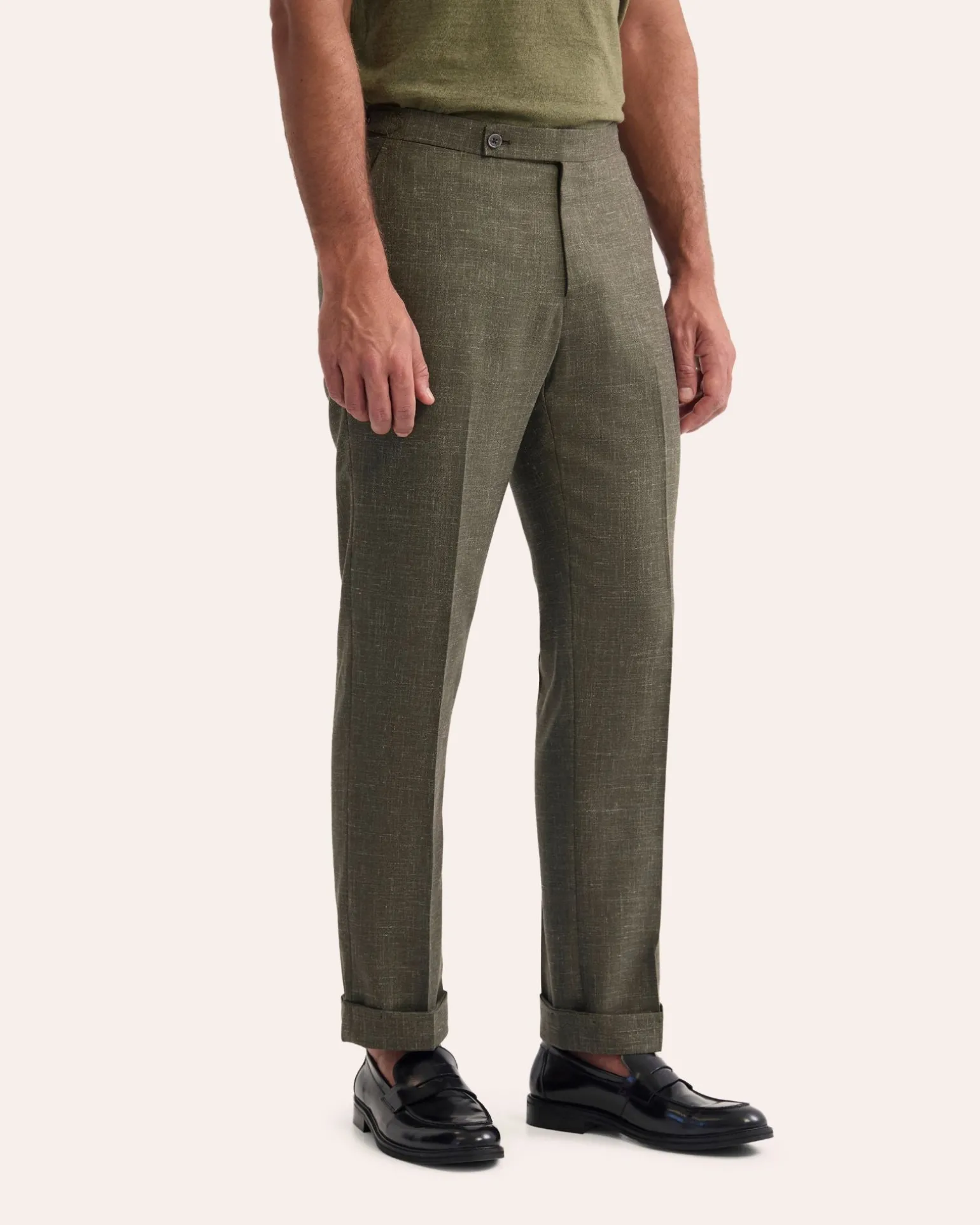 Wordsworth Wool/Lnn/Silk Trousers