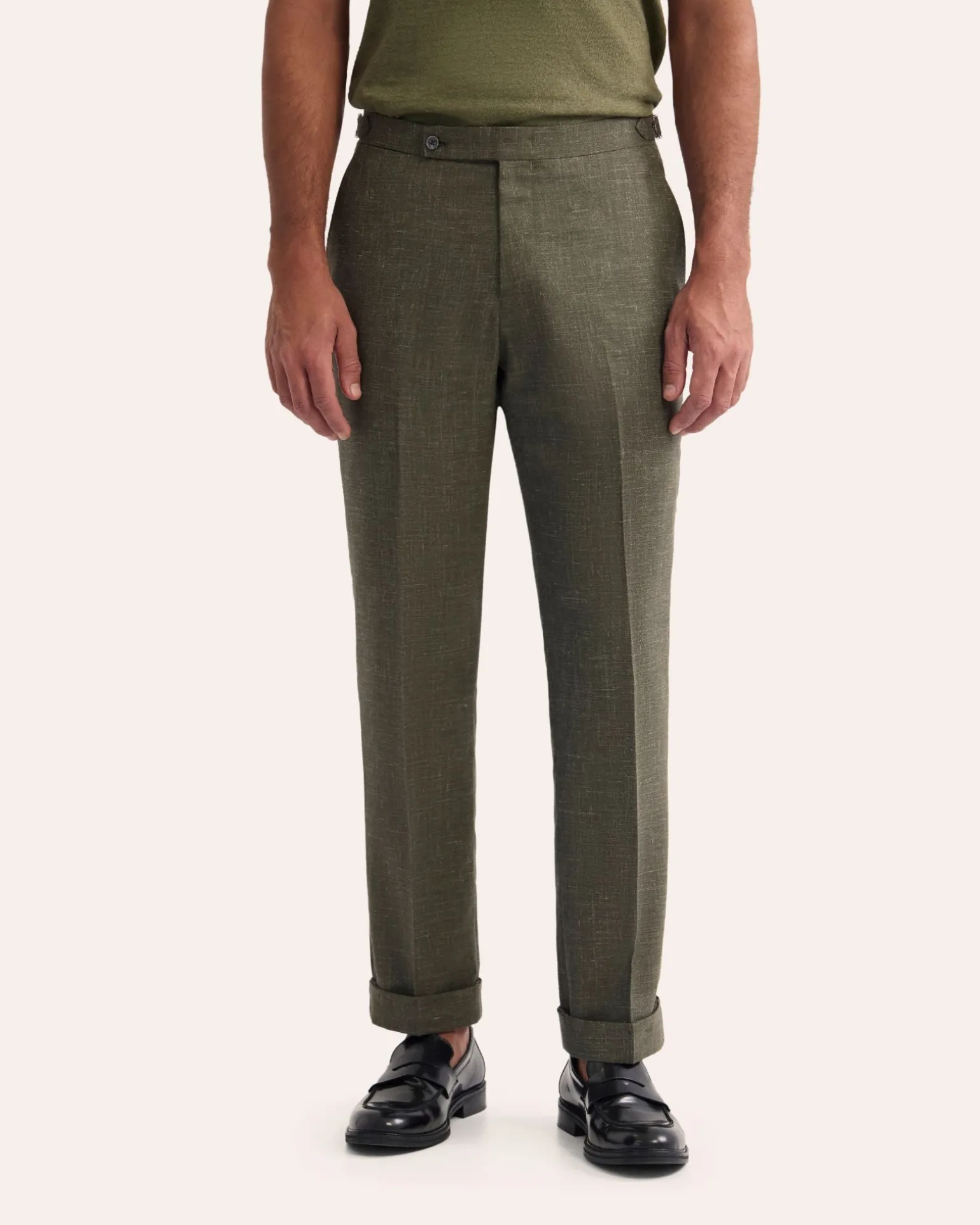 Wordsworth Wool/Lnn/Silk Trousers