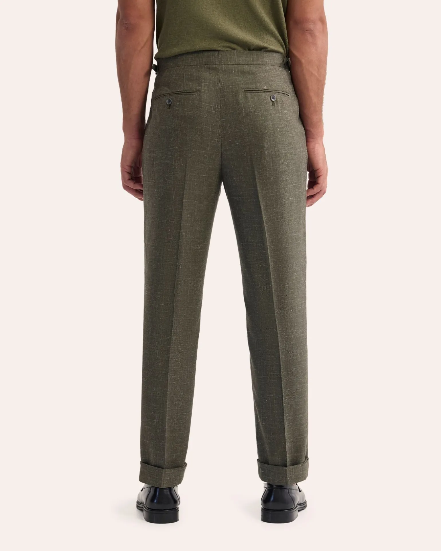Wordsworth Wool/Lnn/Silk Trousers