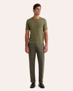 Wordsworth Wool/Lnn/Silk Trousers