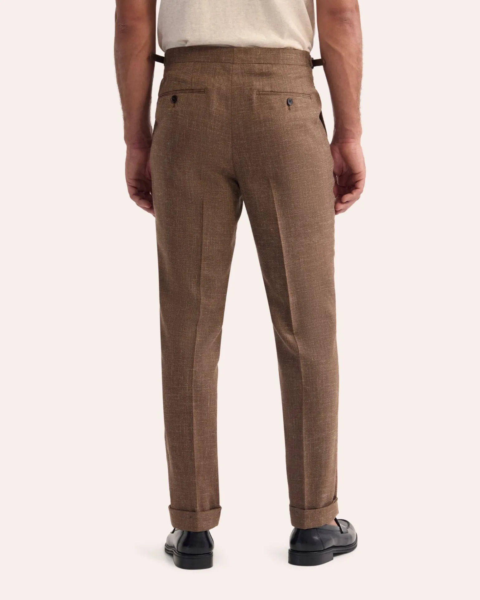 Wordsworth Wool/Lnn/Silk Trousers