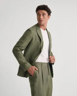 Wrdswrth Linen Patch Pocket Blazer