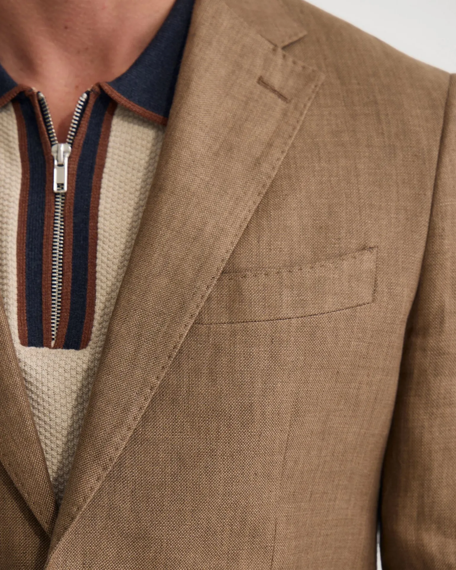 Wrdswrth Linen Patch Pocket Blazer
