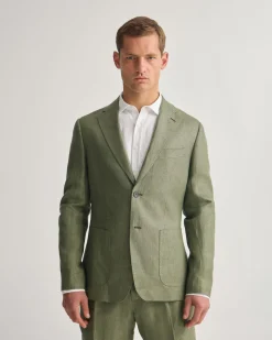 Wrdswrth Linen Patch Pocket Blazer